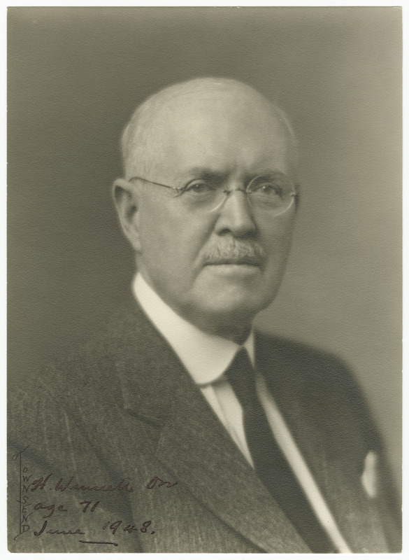 photograph of H. Winnett Orr (History Nebraska RG2348) 