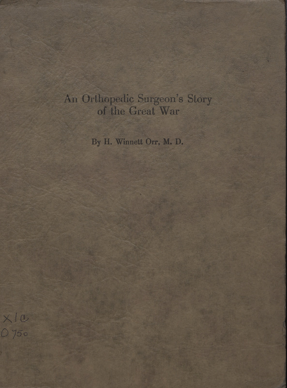 cover file OrrSurgeonsStory01