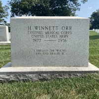 Photograph of tombstone 